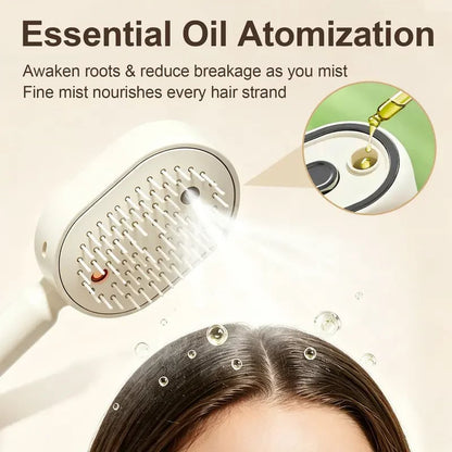 🔥LAST DAY 60% OFF-Electric Spray Air Cushion Massage Comb