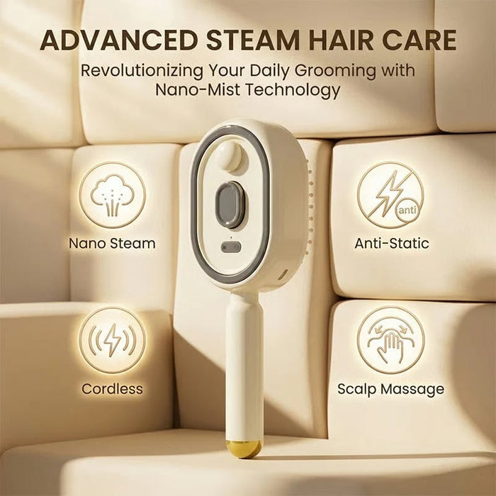 🔥LAST DAY 60% OFF-Electric Spray Air Cushion Massage Comb