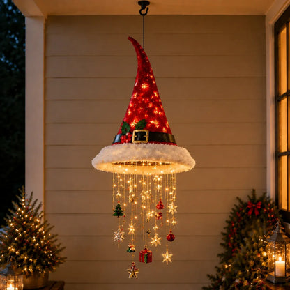 🎅Glowing Santa Hat Chandelier – Make Your Home Sparkle This Christmas! 50% OFF LAST DAY