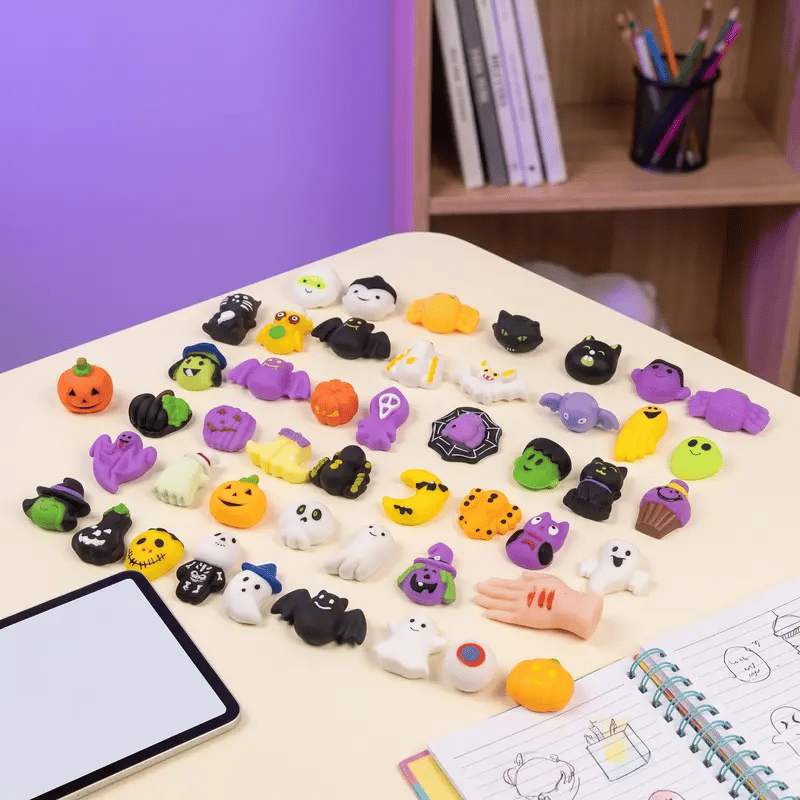 🔥Hot Sale 50% OFF🔥Halloween Squishies Stress Relief Toy Set