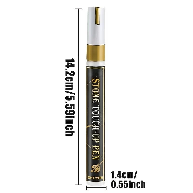 🔥LIMITED-TIME 50% OFF!🔥 🐦Golden Tombstone Marker Pen for Restoring Faded Grave Inscriptions