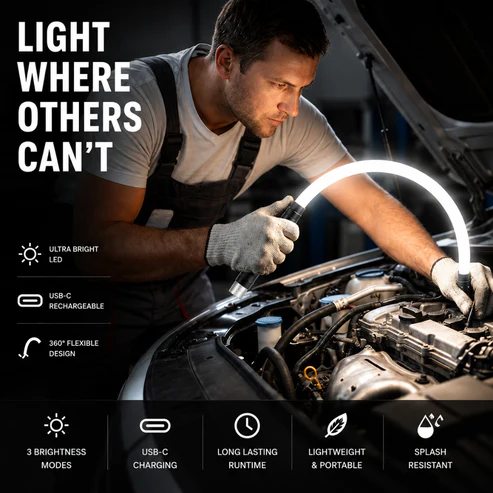 🔥Last Day 60% OFF🔥FlexxiLED Auto - 30" Bendable LED Work Light