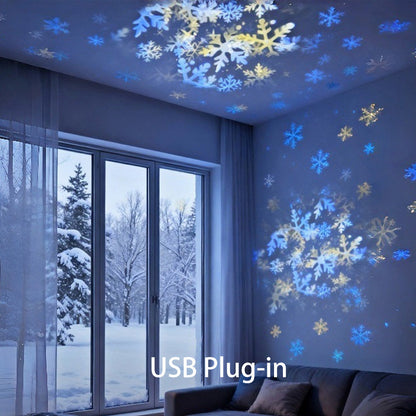 ✨ Rotating LED Projector with Dynamic Lighting Effect – Over 50,000 Sold! 🌀💞 Transform Your Space with Colorful Lights!