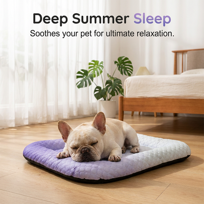 🔥LAST DAY 60% OFF🎁🐶🐱❄️Cooling Gel Mat for Pets Summer Heat Relief Pad Breathable Non-Toxic Cool Sleeping Mat for Dogs Cats