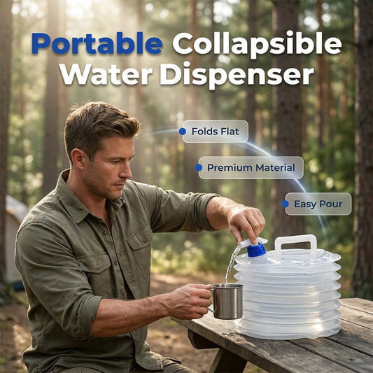 🔥LAST DAY 60% OFF🎁Collapsible Water Container with Spigot
