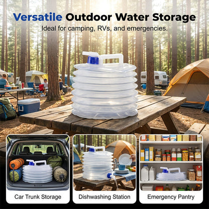 🔥LAST DAY 60% OFF🎁Collapsible Water Container with Spigot