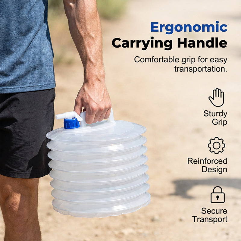 🔥LAST DAY 60% OFF🎁Collapsible Water Container with Spigot