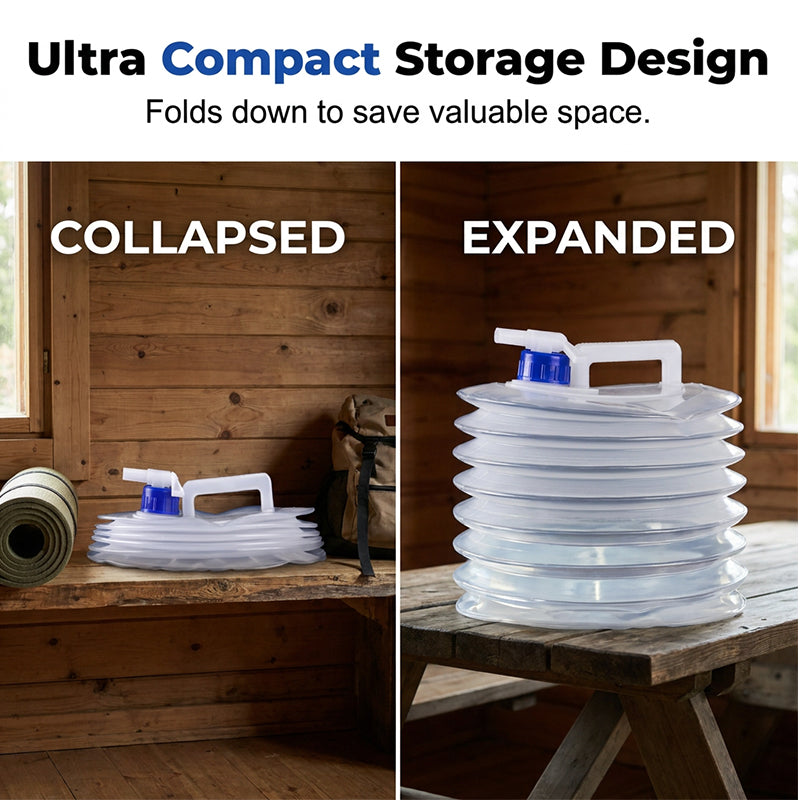 🔥LAST DAY 60% OFF🎁Collapsible Water Container with Spigot