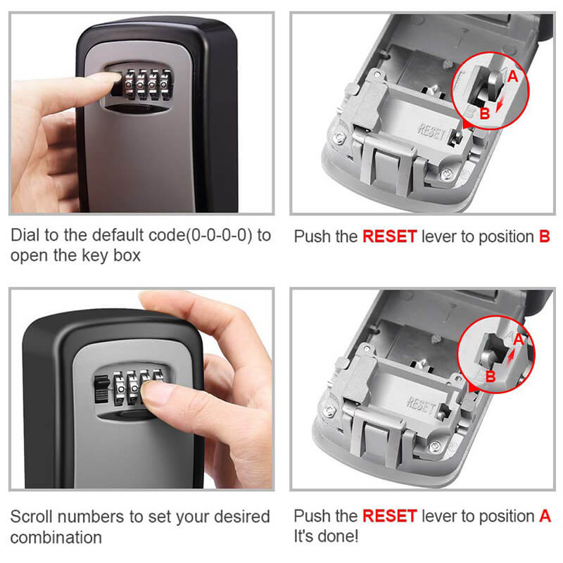 📢📢50% OFF !! ⏰Mountable Safe Key Box