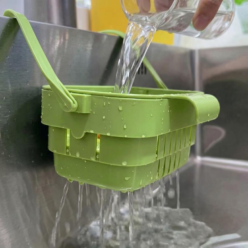 🔥Hot Sale 60% OFF🔥Foldable Hanging Sink Drain Basket for Kitchen Cleanup