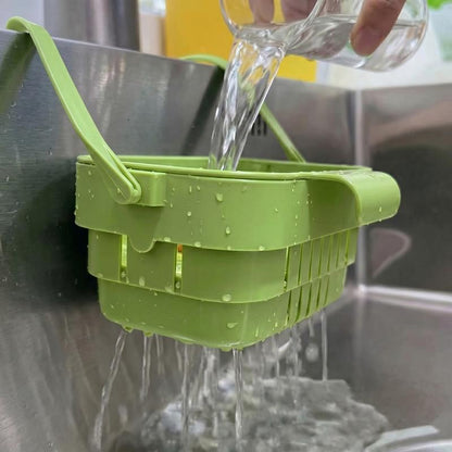 🔥Hot Sale 60% OFF🔥Foldable Hanging Sink Drain Basket for Kitchen Cleanup
