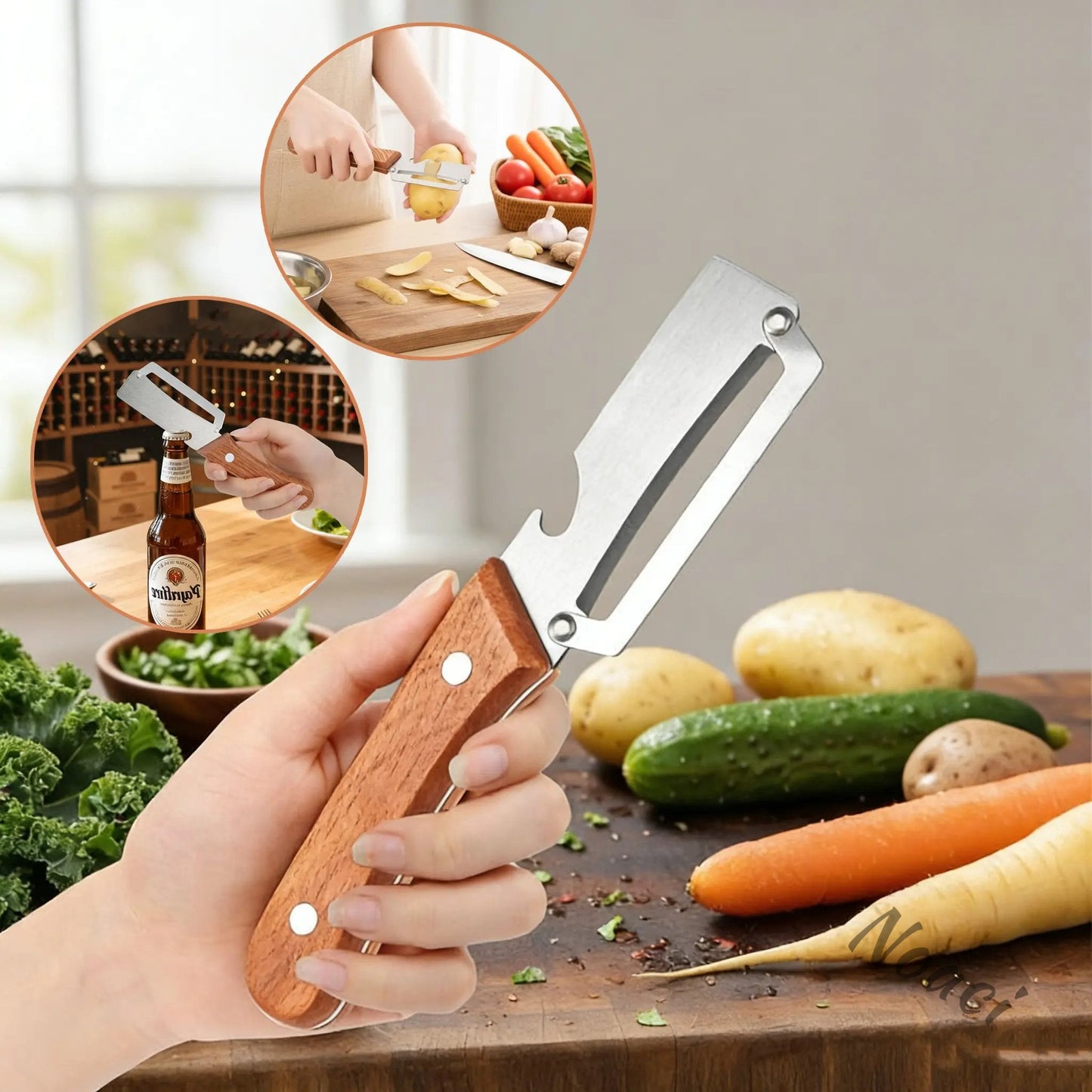 Multifunctional Vegetable Peeler